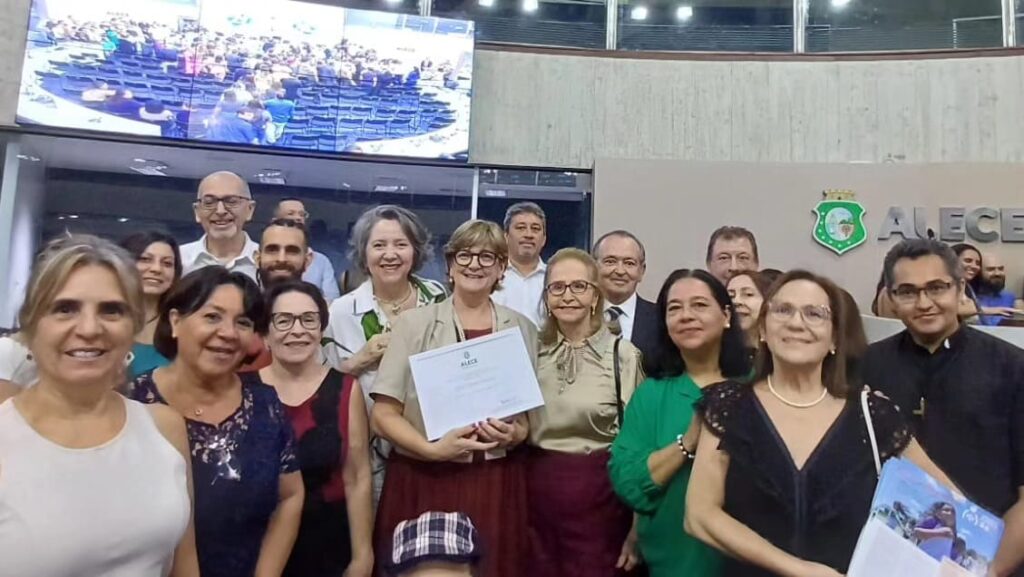 Assembleia Legislativa do Estado do Ceará homenagem a Lieta Valotti