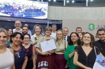 No dia 17 de junho, na Assembleia Legislativa do Estado do Ceará, Lieta foi homenageada por sua dedicação e contribuição ao nosso Ceará.